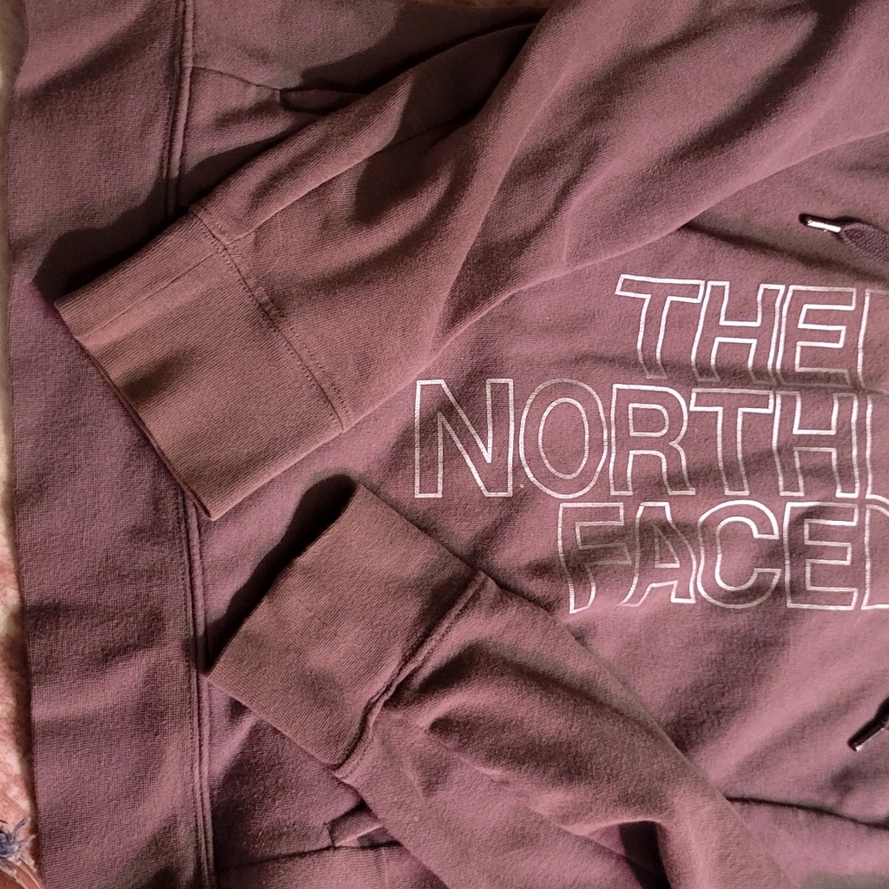 The North Face Women’s Hoodie Sweatshirt Purple Size Medium - Picture 4 of 7